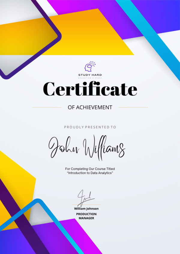 PDF Certificate