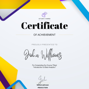 PDF Certificate
